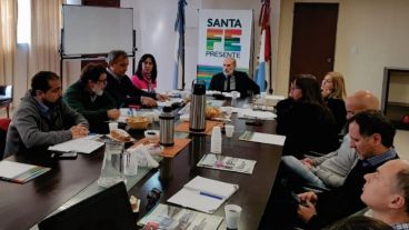 La reunión del Comité Mixto de Salud y Seguridad en el Trabajo.