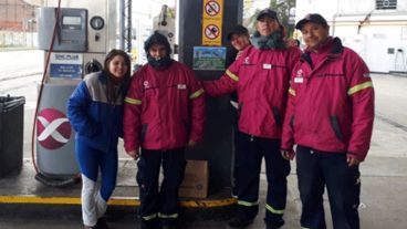 Los playeros que tuvieron la idea pensando en los chicos.