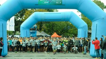 La carrera se realizó este domingo a la mañana.