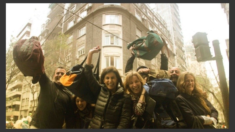 Una foto de la campaña.