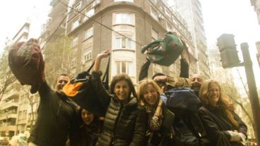 Una foto de la campaña.