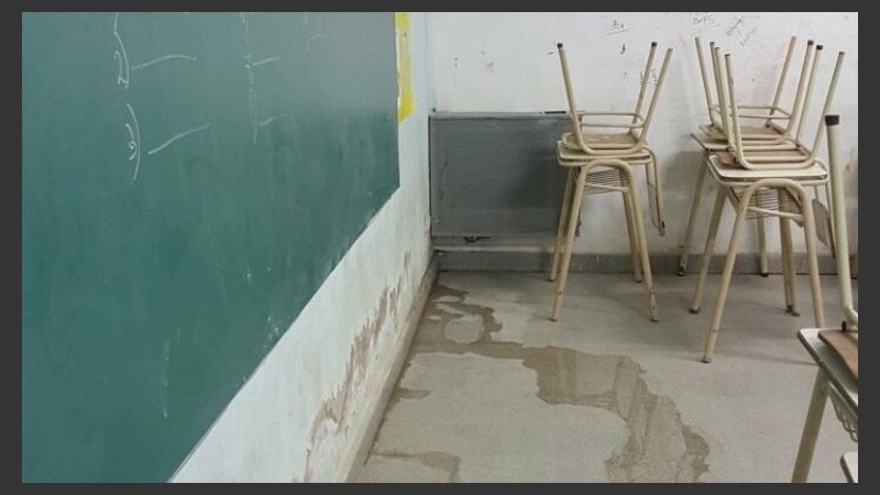 El relevamiento del gremio señaló inconvenientes en las escuelas.