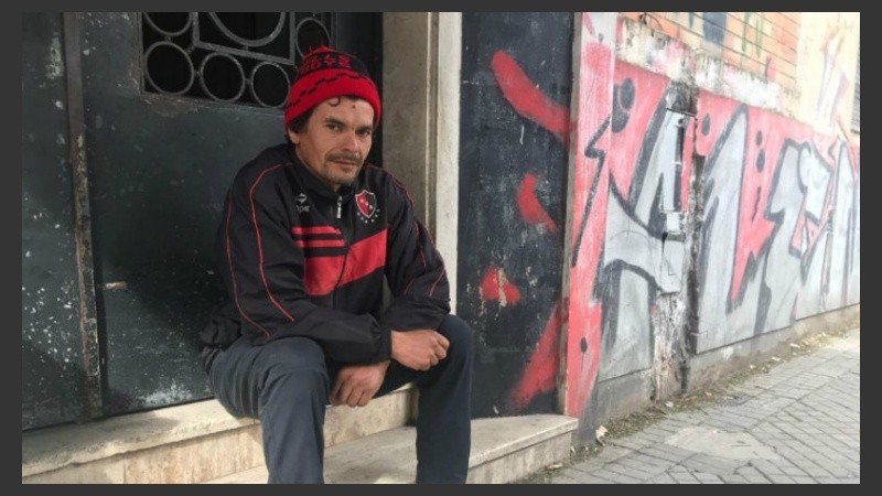 Rubén no quiso hablar sobre el hecho, pero dejó que le tomaran una foto.