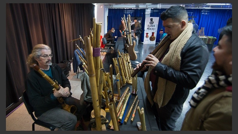 Muchos de los instrumentos se pudieron probar.