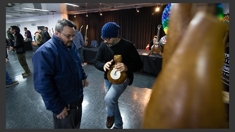 Los tambores sonaron en el Centro Cultural Fontanarrosa.
