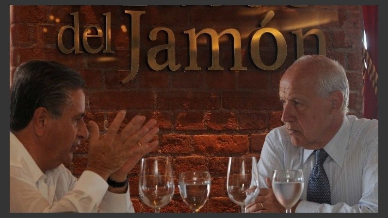 Duhalde juega fuerte por la candidatura de Lavagna.