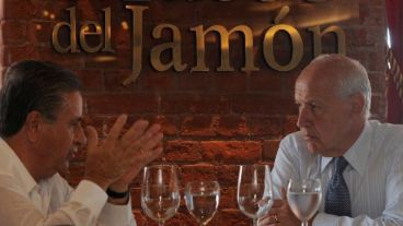 Duhalde juega fuerte por la candidatura de Lavagna.