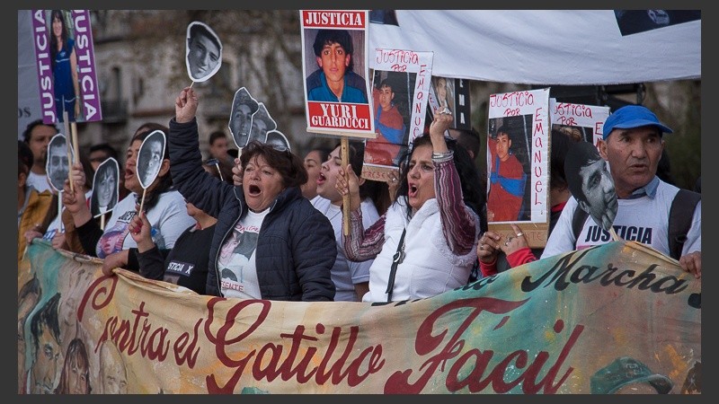 Familiares de las víctimas del 