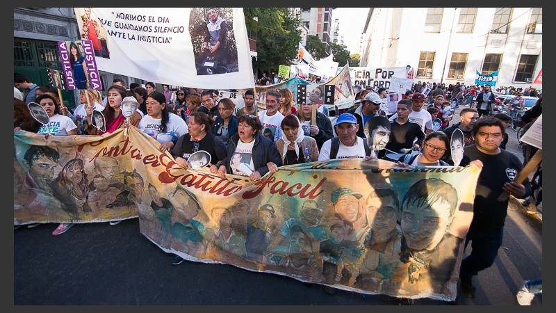 Familiares de las víctimas del 