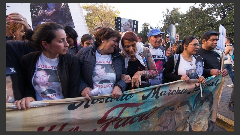 Familiares de las víctimas del 