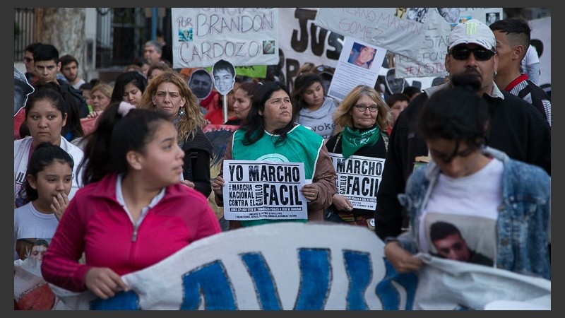 Familiares de las víctimas del 