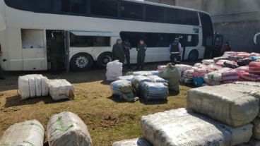 La mercadería fue secuestrada por Gendarmería.