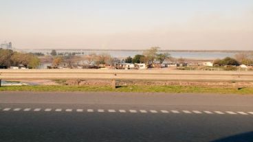 Las islas de Entre Ríos volvieron a generar molestias en la ciudad.
