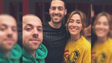 Hay equipo: Matías Napp, Mauro Caiazza y Jimena Barón.