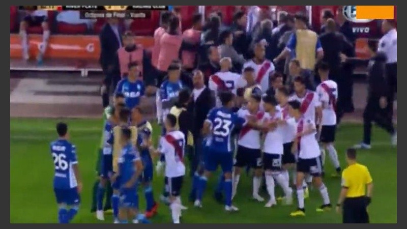 Un final revuelto en el Monumental. 