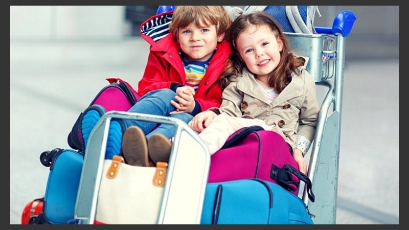 Al viajar con niños es necesario prepararse de otra manera. 