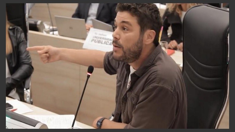 Monteverde durante la encendida sesión del jueves.