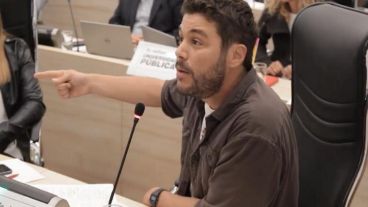 Monteverde durante la encendida sesión del jueves.