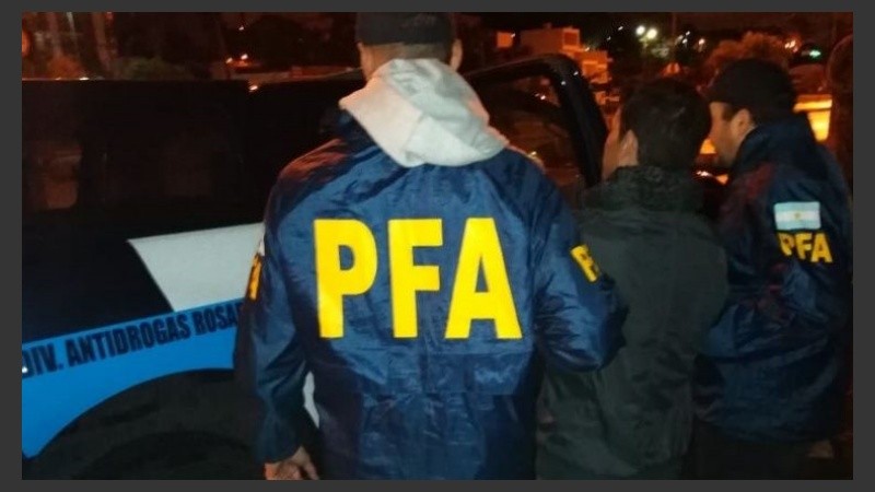 La detención se realizó en Palestina y las vías del ferrocarril.