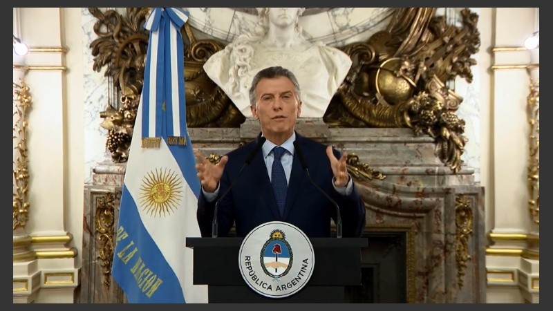 Macri: “Estamos cansados de vivir con miedo