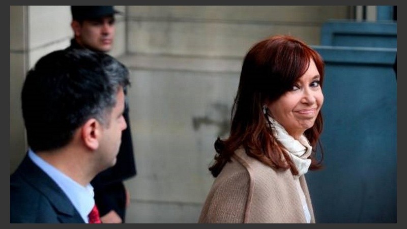 La ex presidenta y actual senadora nacional Cristina Fernández de Kirchner.