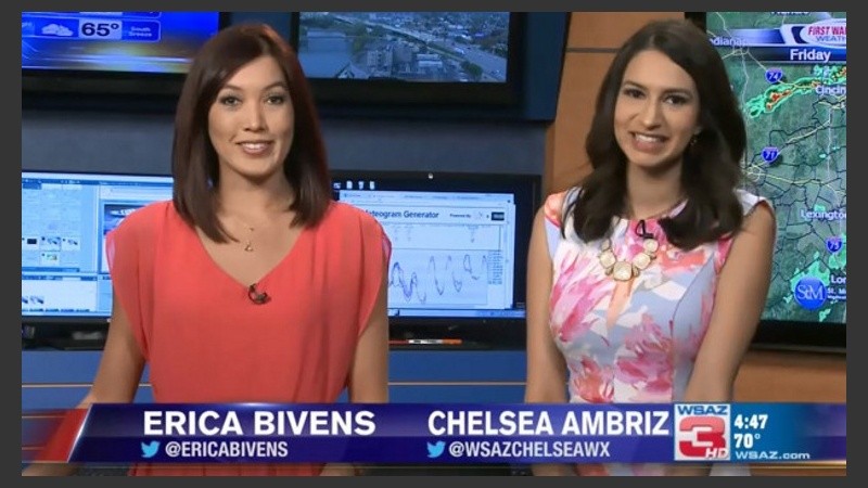 Sonrisas, sólo cuando se encienden las cámaras. 