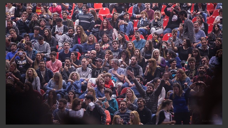 El show de Charly en Rosario este miércoles por la noche.