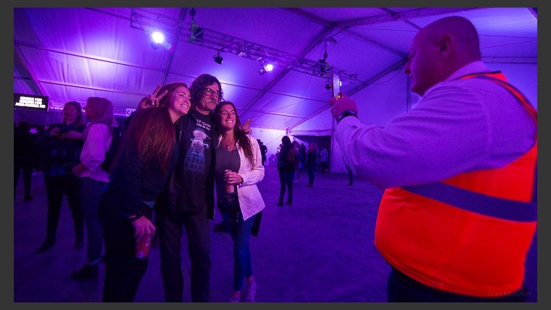 El show de Charly en Rosario este miércoles por la noche.