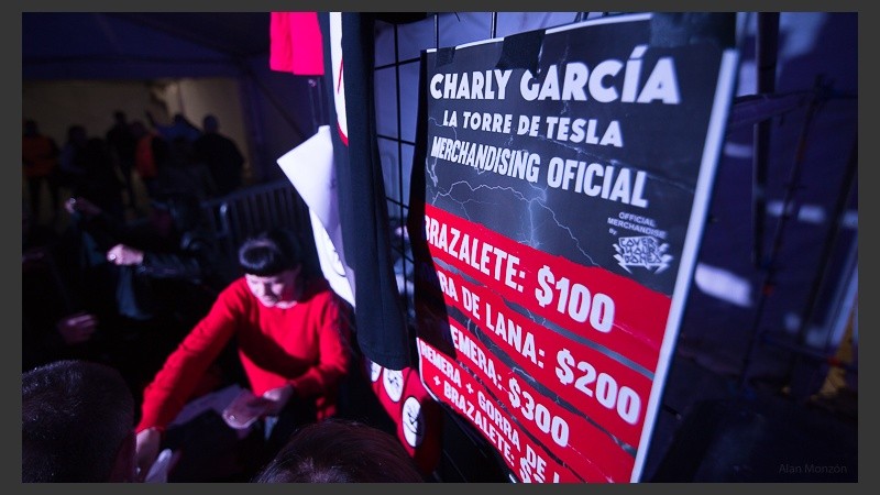 El show de Charly en Rosario este miércoles por la noche.