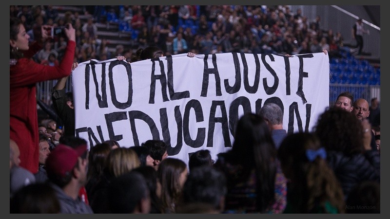 El show de Charly en Rosario este miércoles por la noche.