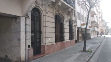 El domicilio allanado en la mañana del sábado.