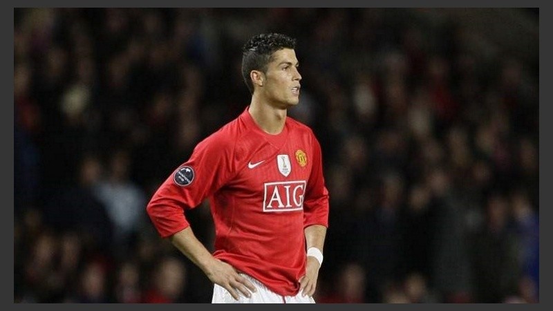 Cristiano Ronaldo jugó en Manchester entre 2003 y 2009.