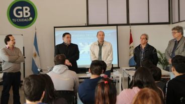 Autoridades de Baigorria y de la UTN.