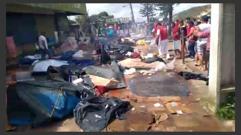 Incidentes en la zona de frontera entre Brasil y Venezuela.