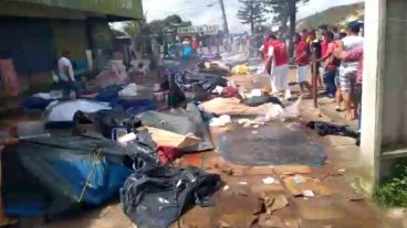 Incidentes en la zona de frontera entre Brasil y Venezuela.