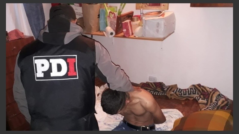 Uno de los detenidos por el ataque a Fiscalía. 