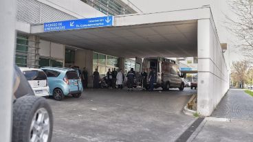 La mujer fue ingresada al Heca.