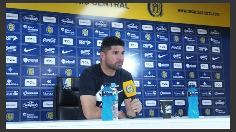 Ortigoza se refirió al choque del lunes y un posible duelo con Newell's.