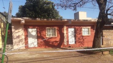 El lugar donde encontraron el cuerpo.