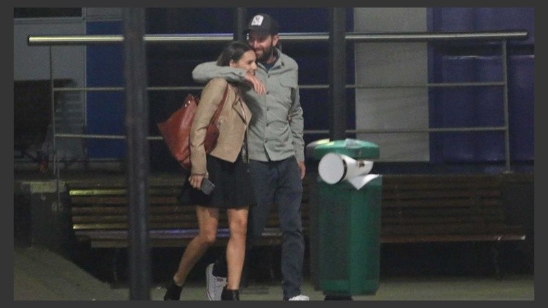 Pampita junto a su nuevo amor.