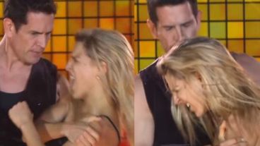 Tras la caída, Macarena Rinaldi no podrá bailar este jueves.