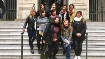 El 20 de septiembre pasado, las madres celebraban el fallo de la Justicia Federal de Rosario.