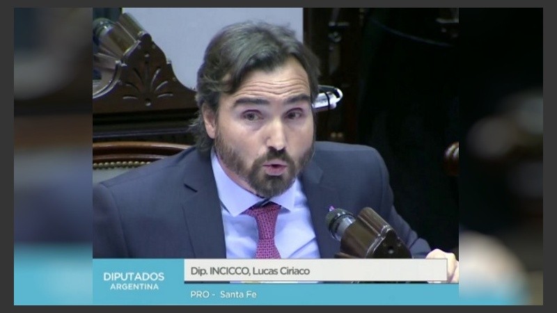 Incicco reivindicó el liderazgo de Macri en Cambiemos. 