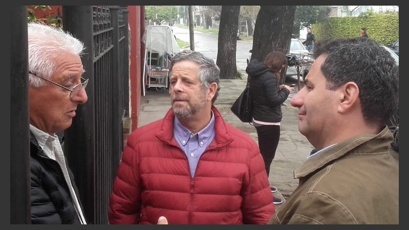 Rubinstein en el timbreo este sábado.