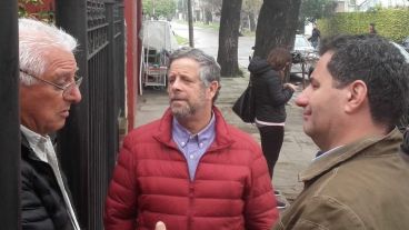 Rubinstein en el timbreo este sábado.