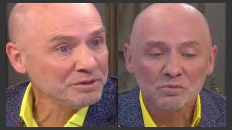 “Ay, pensé que ibas a decir conch*da”, se despachó. en vivo, Ronnie Arias.