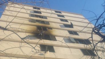 El departamento donde se desataron las llamas.