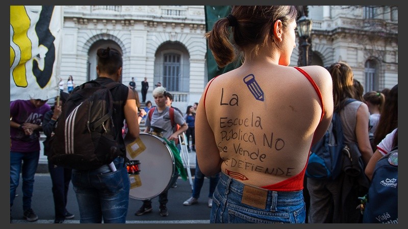 En defensa de la educación pública.