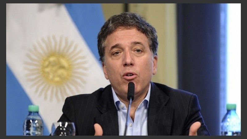 El ministro de Economía Nicolás Dujovne