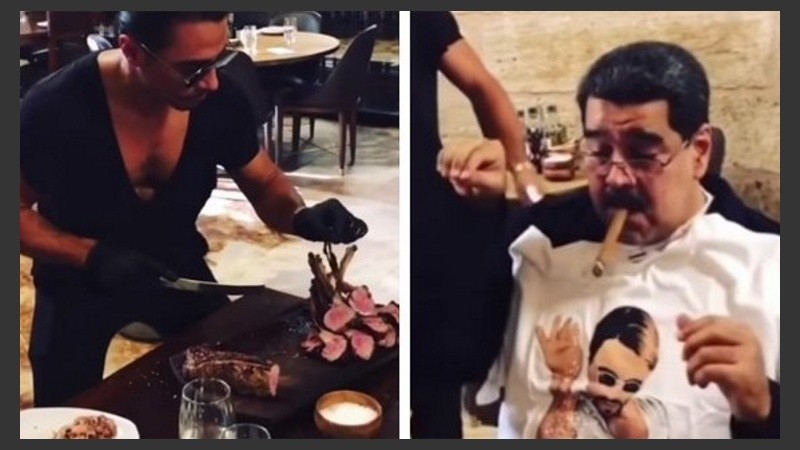 La carne para el presidente Maduro.